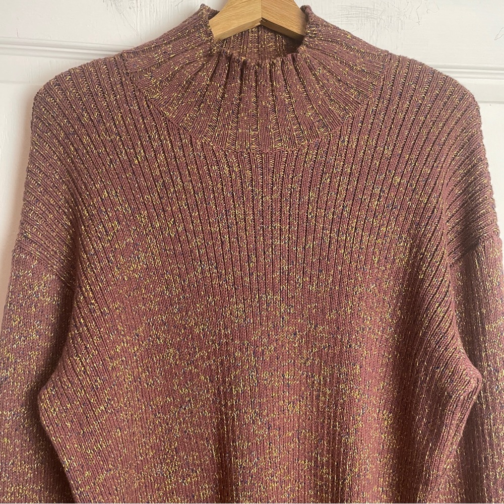 FREE PEOPLE Cozy Knit Sweater CABINCORE